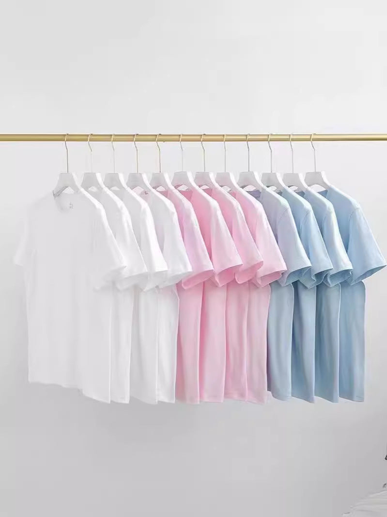 OEM customized 300 gsm 100% cotton heavry weight T shirts for men and women