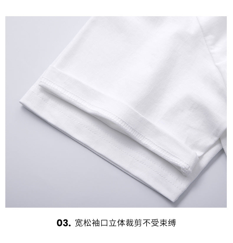 Customized your logo and 100% Cotton Heavyweight T shirts for men