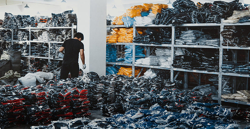 KSB Jeans Straight Ripped Stretch American High Street Casual Men's Jeans