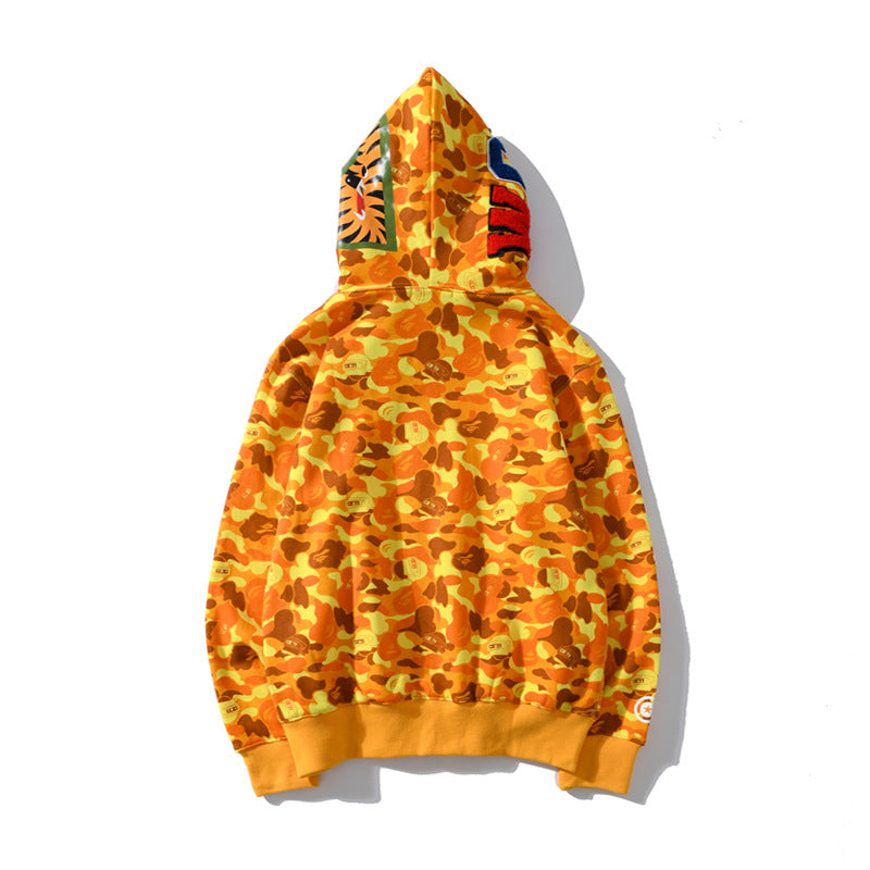Bape Chicken Joint Name Shark Sweater Street Hooded Jacket Men and Women