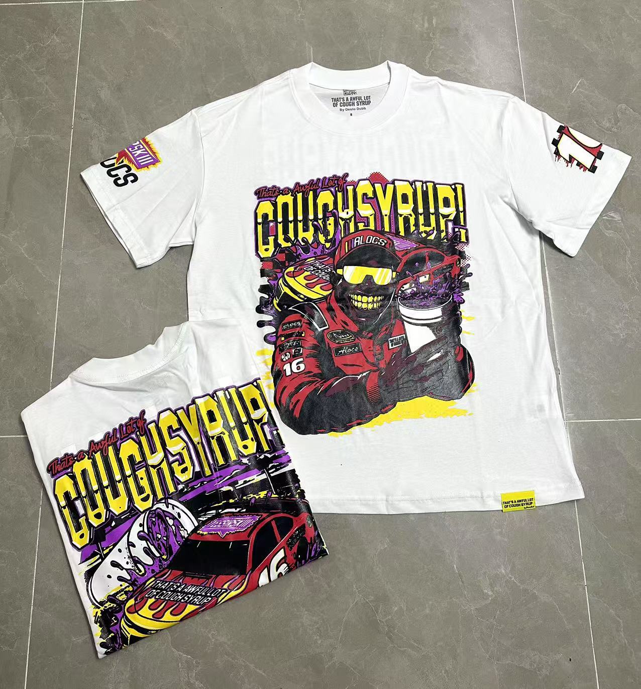 THAT'S A AWFUL LOT OF COUGH SYRUP pure cotton T-shirt