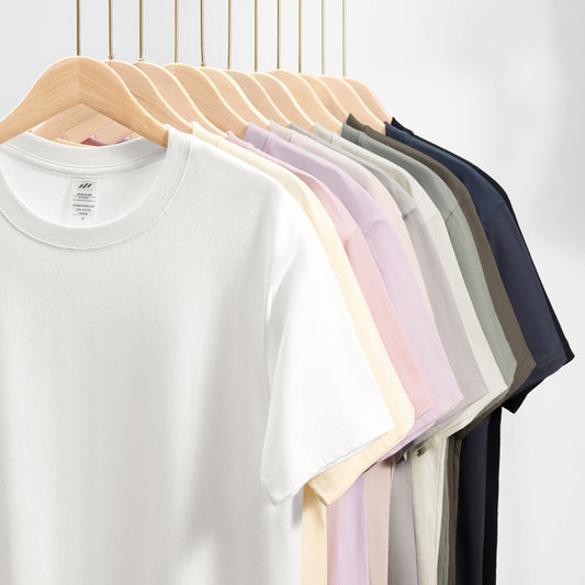 320 gsm Heavyweight Wholesale Men's Clothing Custom 100% Cotton T shirts for men