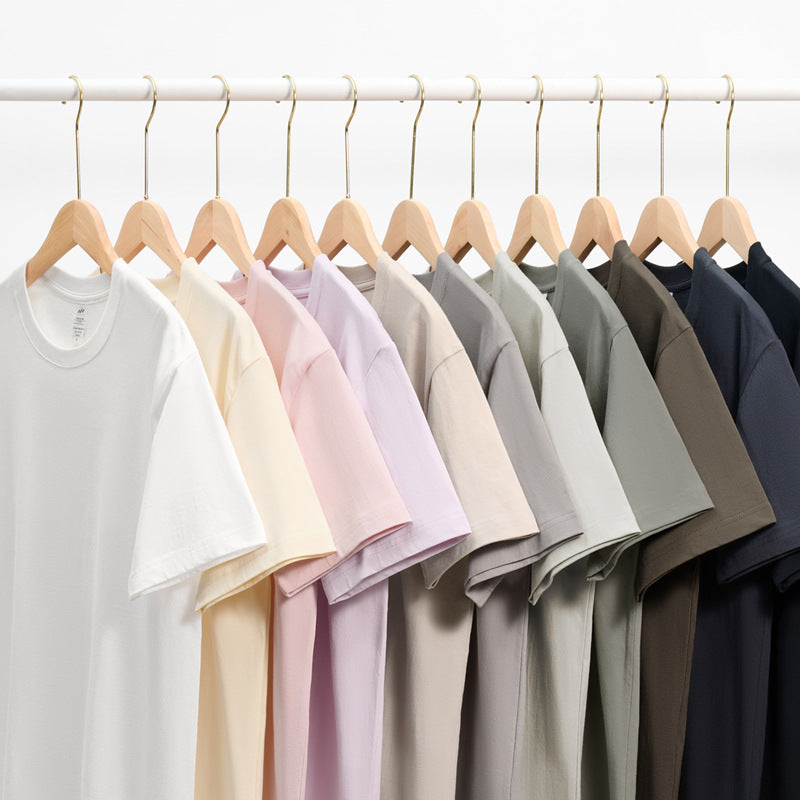 320 gsm Heavyweight Wholesale Men's Clothing Custom 100% Cotton T shirts for men