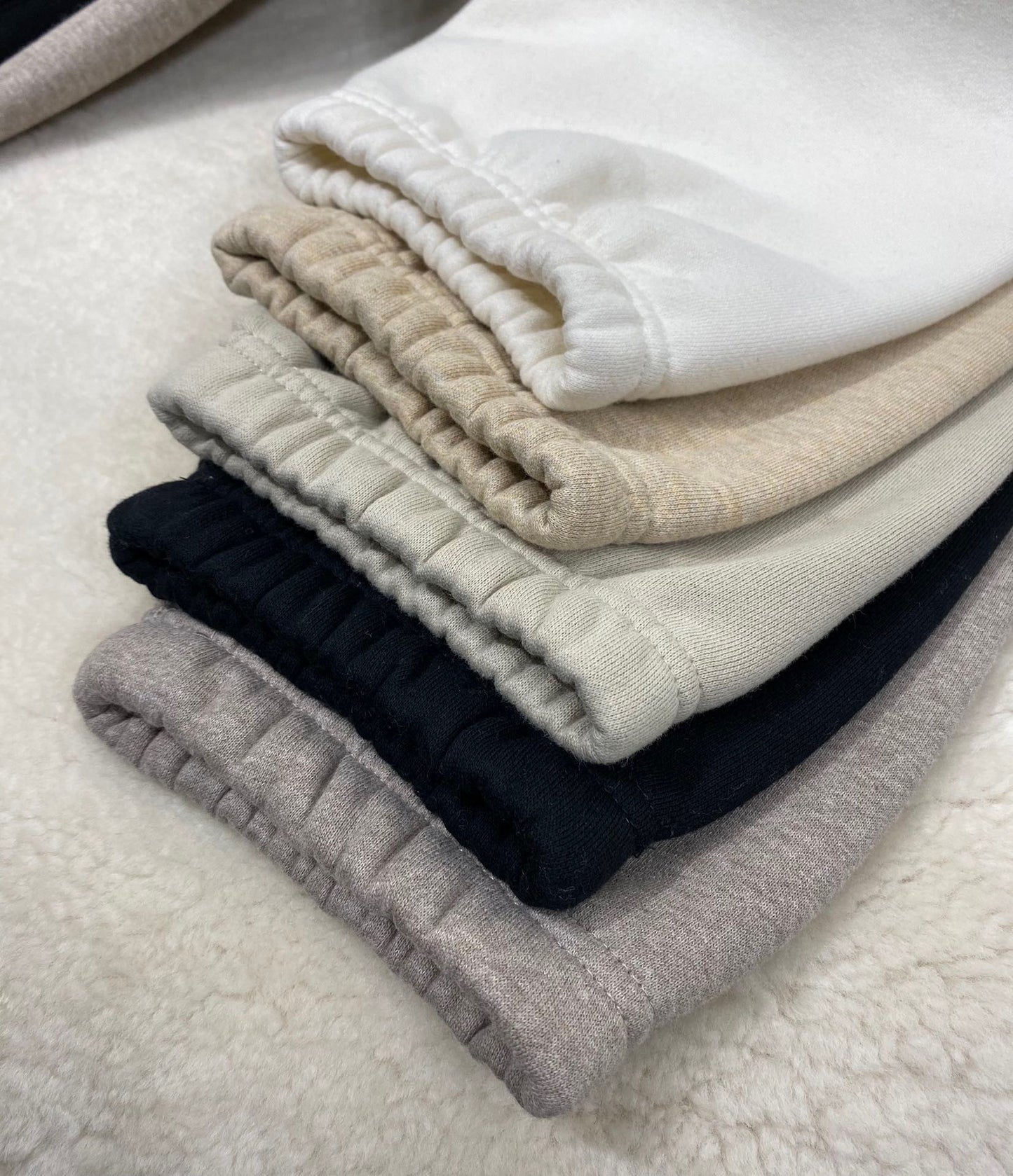 Ess*** Multi-Line Fog Silicone Letters Thickened Sports Casual Sweatpants Trousers