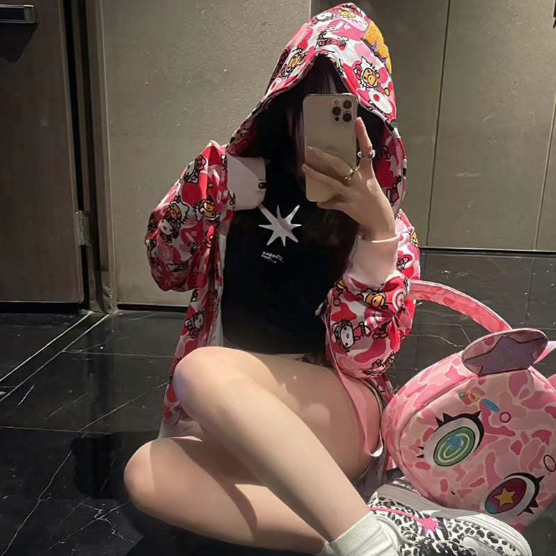 bape original 100% cotton hoodies for women and men