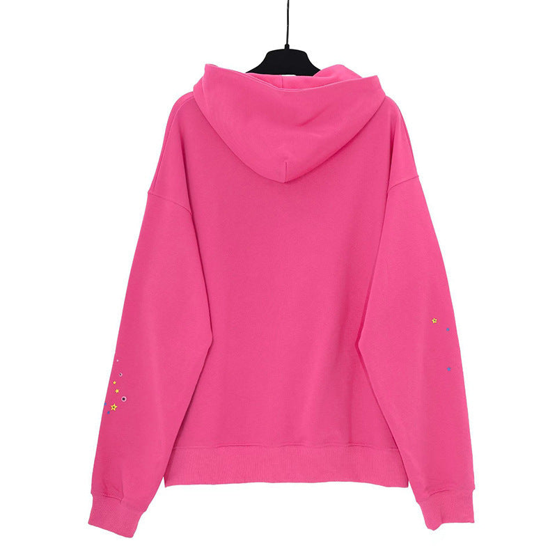 part2- 430gsm Sp5der Hoodies 100% Cotton Hoodie for men and women