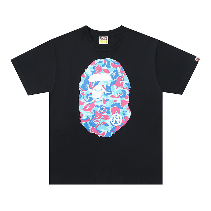 BP2002 Bape original quality 100% cotton street T shirt