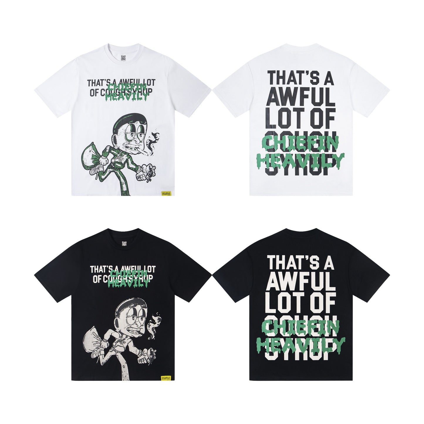 THAT'S A AWFUL LOT OF COUGH SYRUP pure cotton T-shirt