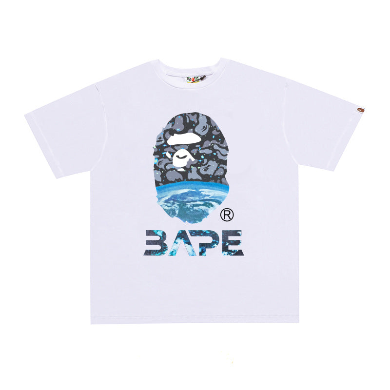 BP2002 Bape original quality 100% cotton street T shirt