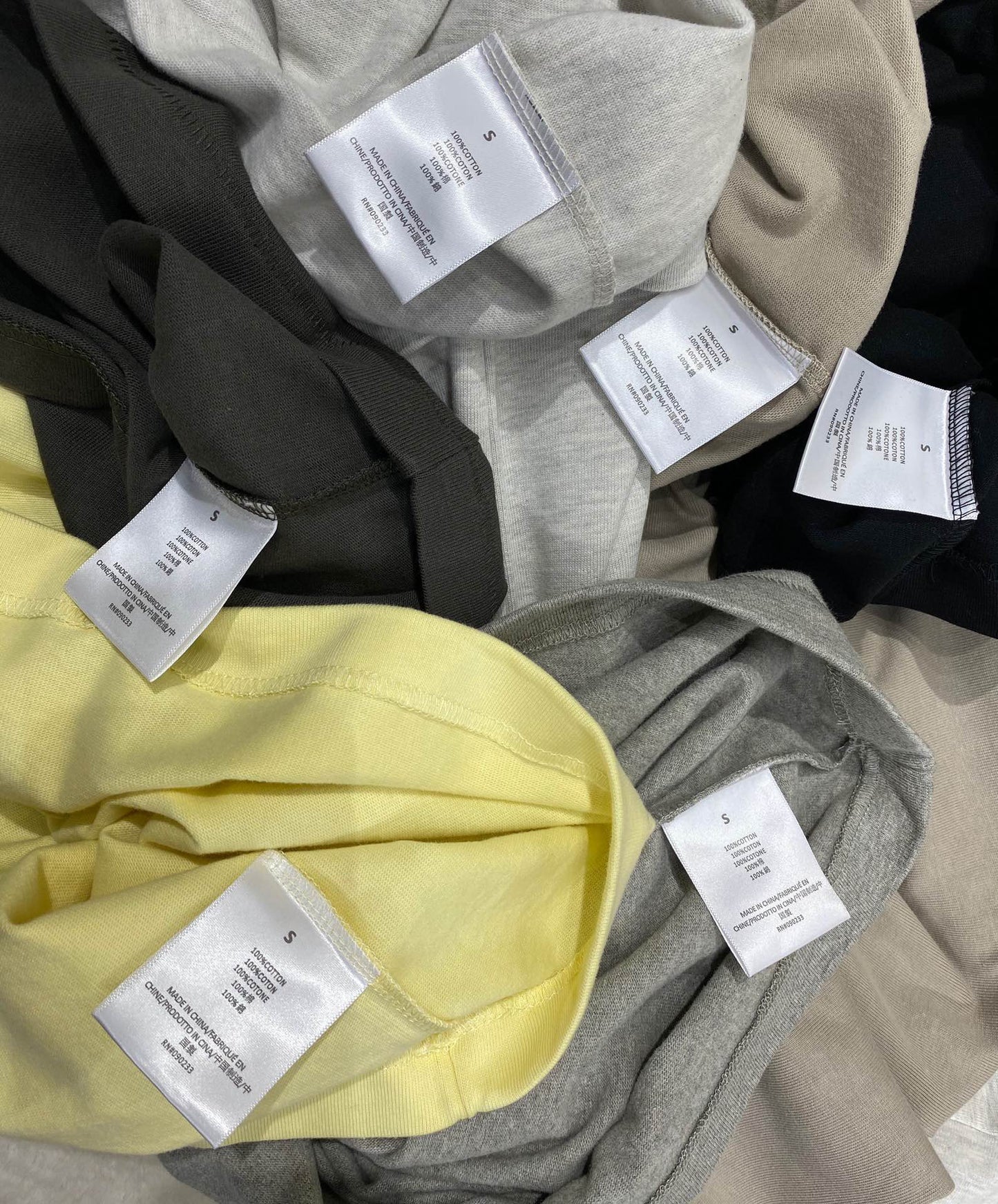 ESS **Half Arc 24ss Spring Silicone Letter 380gsm Heavy Crew Neck 100% Cotton Short Sleeve T-shirt