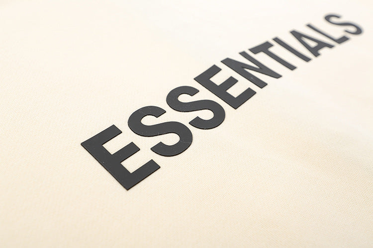 ESS Silicone Letter Zipper with Fleece Lining100% Cotton Hooded Sweater