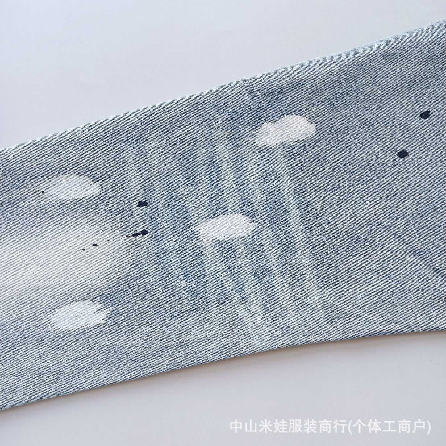 Pp6004 Purple Jeans Splash-Ink Jeans