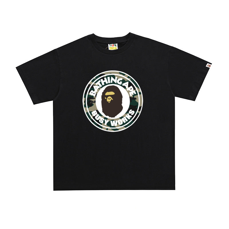 BP2002 Bape original quality 100% cotton street T shirt