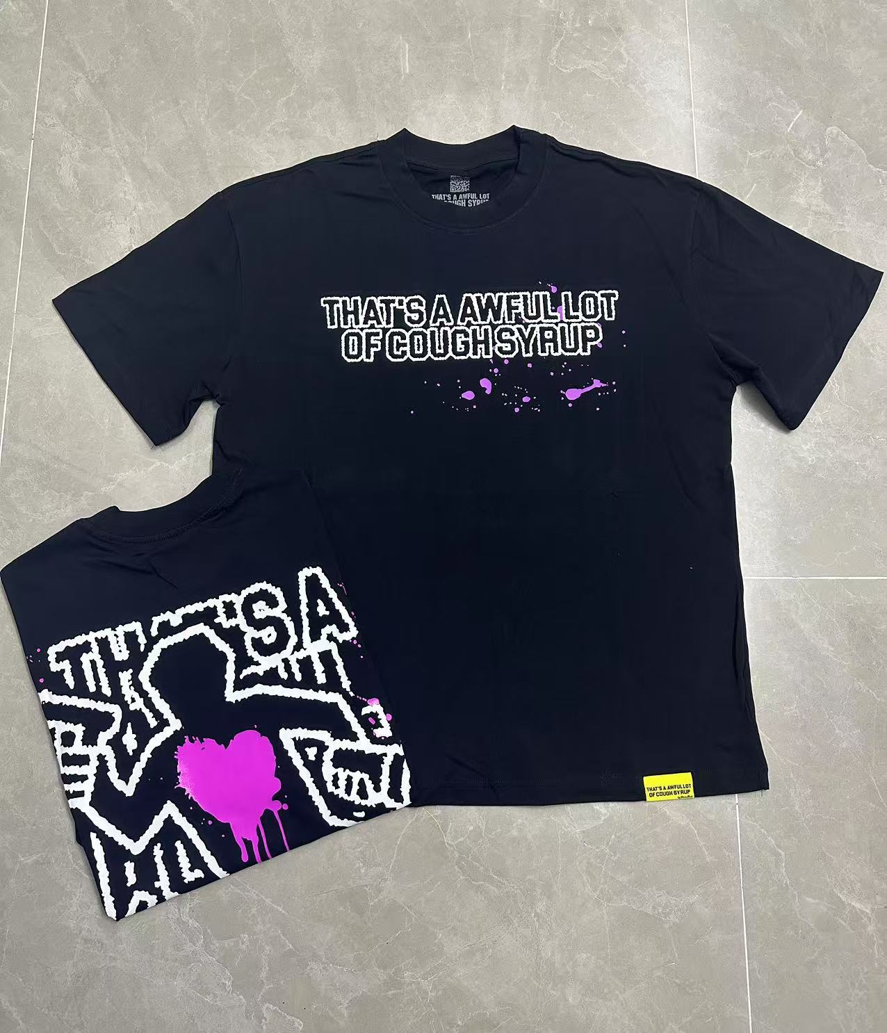 THAT'S A AWFUL LOT OF COUGH SYRUP pure cotton T-shirt