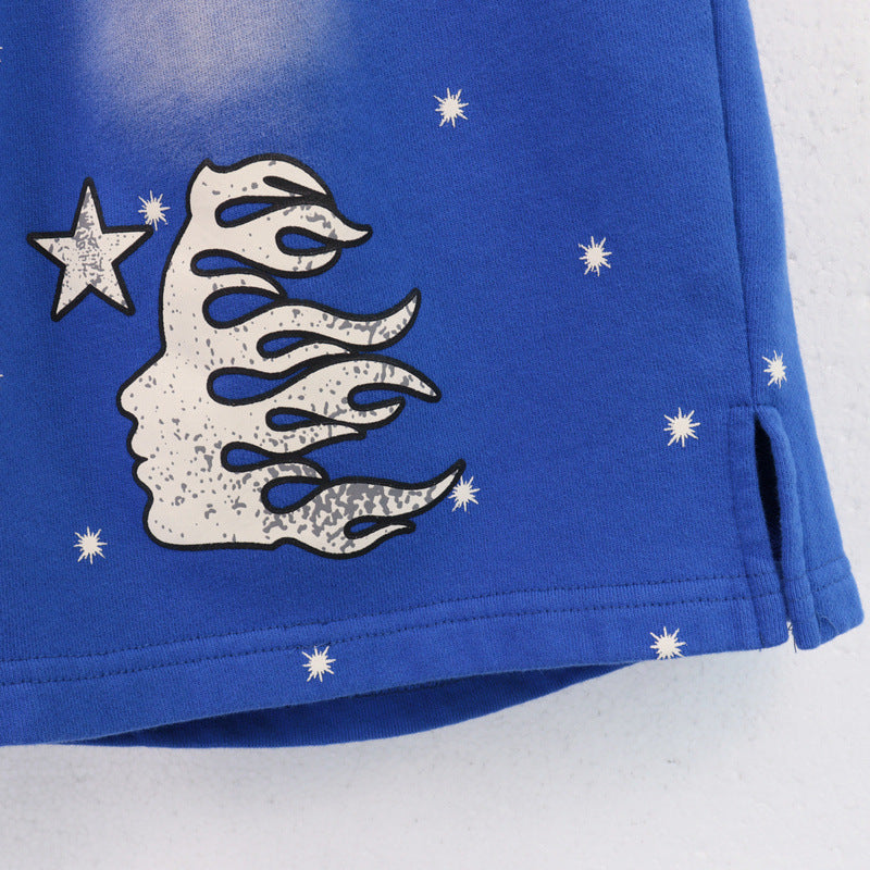 Hellstar original quality 1:1 tee shirts and shorts sets for men and women