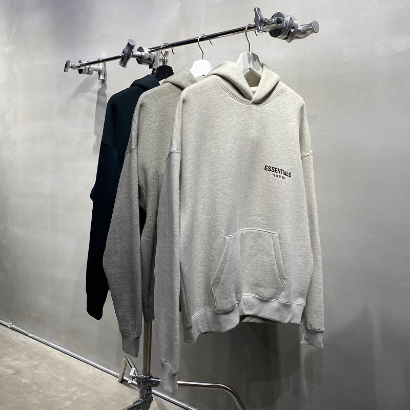 Top 1:1 Stock X Essentials Fog Fleece Thermal Hoodie Hoodie