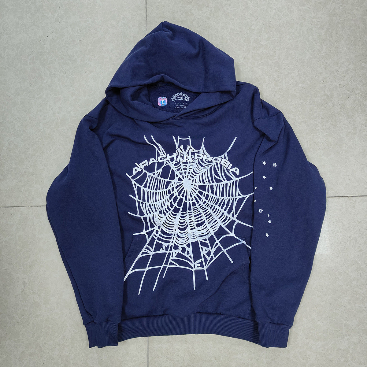 Top 430gsm Sp5der Hoodies 100% Cotton Hoodie for men and women