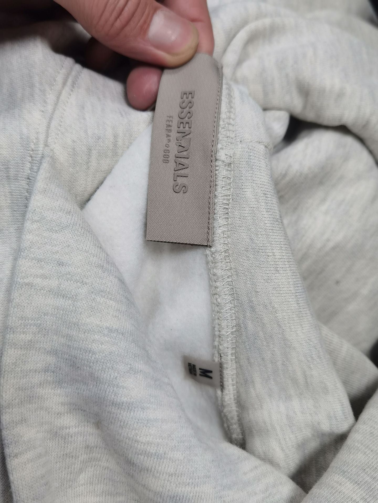 Top 1:1 Stock X Essentials Fog Fleece Thermal Hoodie Hoodie