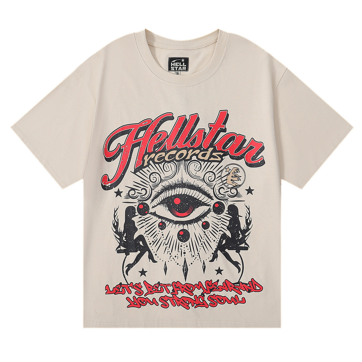HS6001-1 Hellstar 100% cotton NFC short T shirt  for men