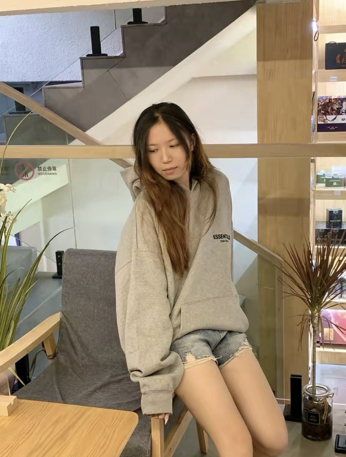 Top 1:1 Stock X Essentials Fog Fleece Thermal Hoodie Hoodie