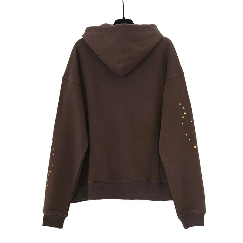 Top 430gsm Sp5der Hoodies 100% Cotton Hoodie for men and women