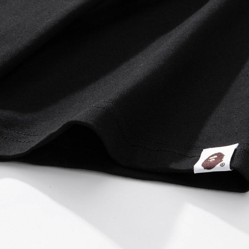 Bape tee shirts 100% cotton hello men tee shirts