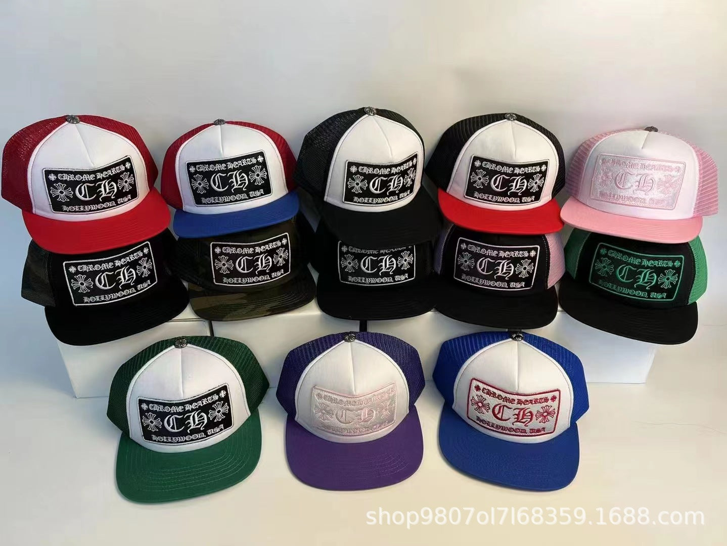 Chrome hearts trucker cap Sun Hat