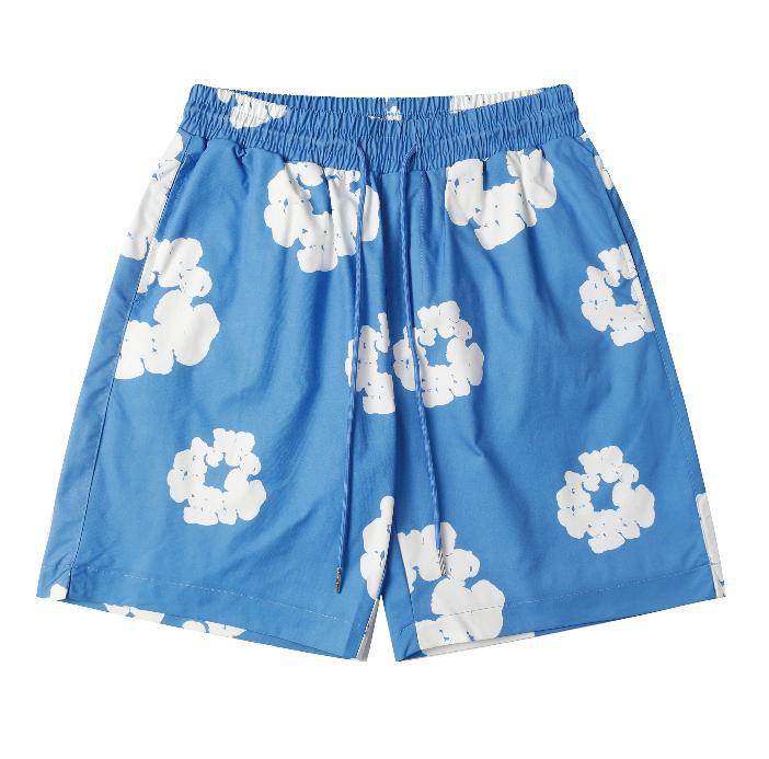 DENIMTEARS Kapok Foam Printed Trendy Brand Sweatshirt and Sweatpants Casual Hoodie Unisex Sports Set