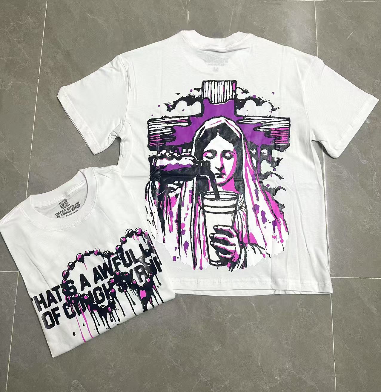 Short Sleeve THAT'S A AWFUL LOT OF COUGH SYRUP 100% Cotton T-Shirt