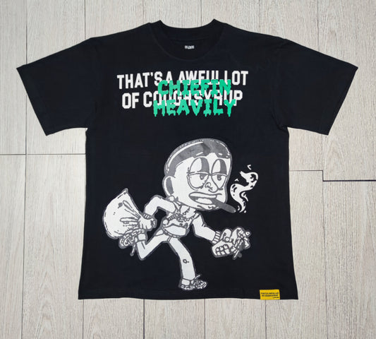 THAT'S AWFUL LOT OF COUGH SYRUP Crew Neck T-Shirt 100% Short Sleeve