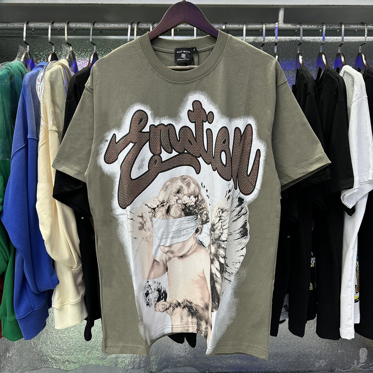 MIXED EMOTION New Brand 100% cotton tee shirts