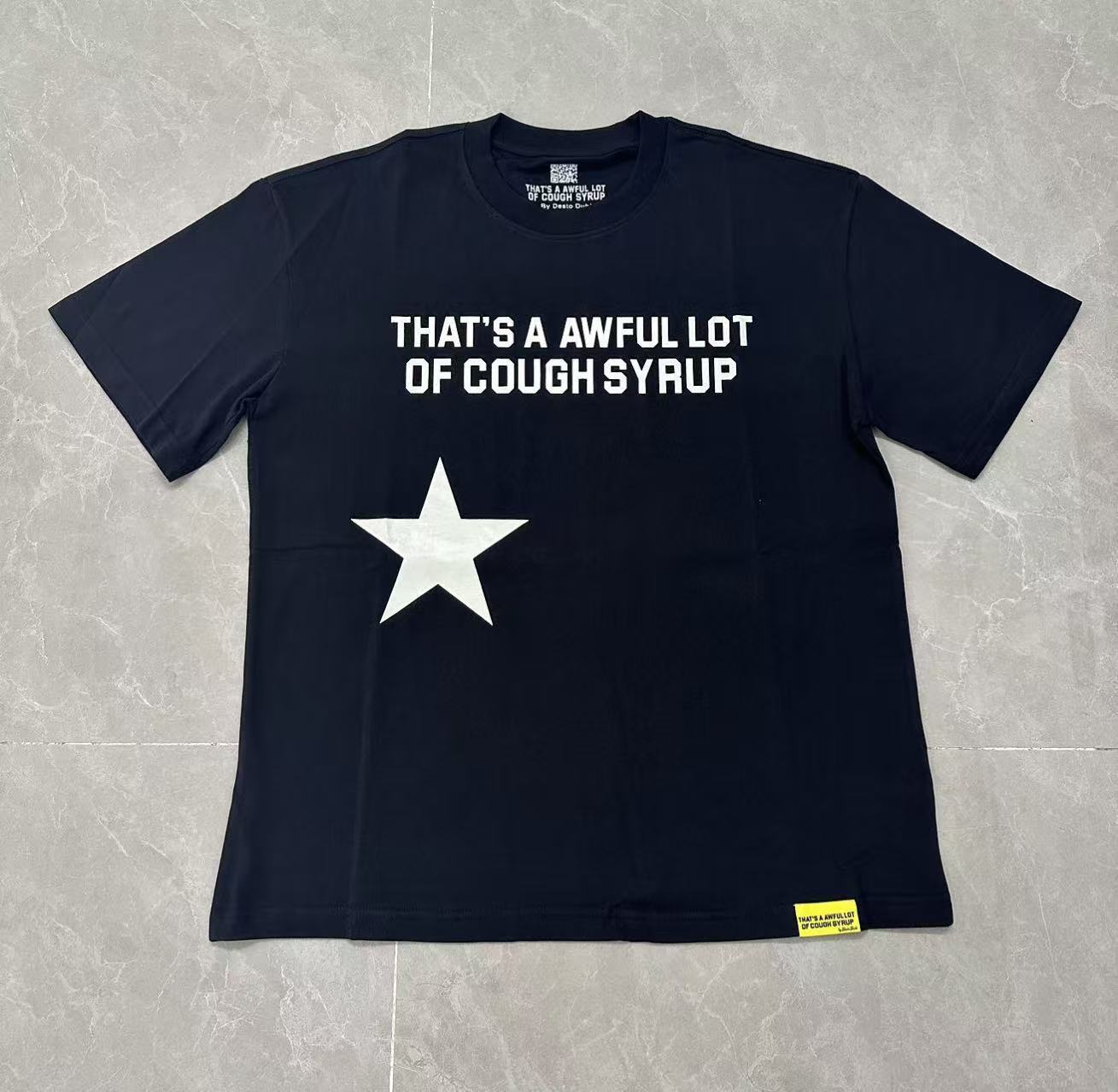 ALOCS 9001 THAT'S A AWFUL LOT OF COUGH SYRUP pure cotton T-shirt