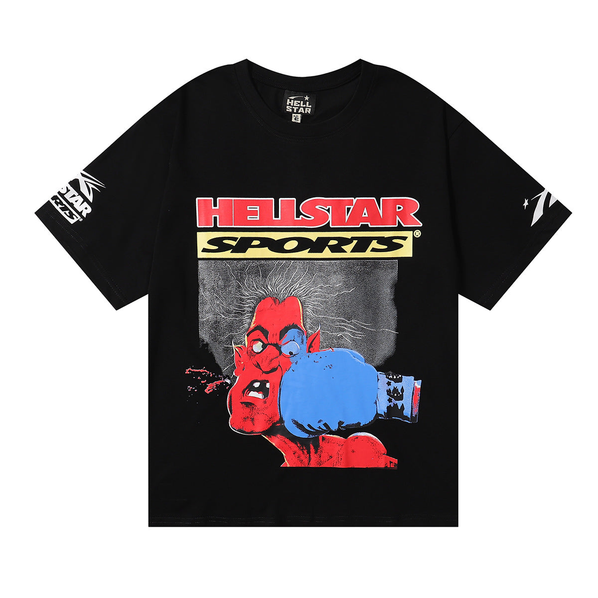 HS6001-1 Hellstar 100% cotton NFC short T shirt  for men