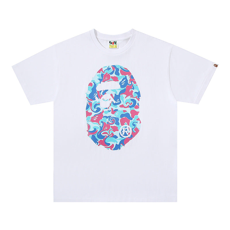 BP2002 Bape original quality 100% cotton street T shirt
