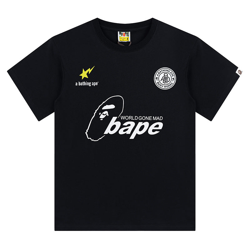BP2002 Bape original quality 100% cotton street T shirt