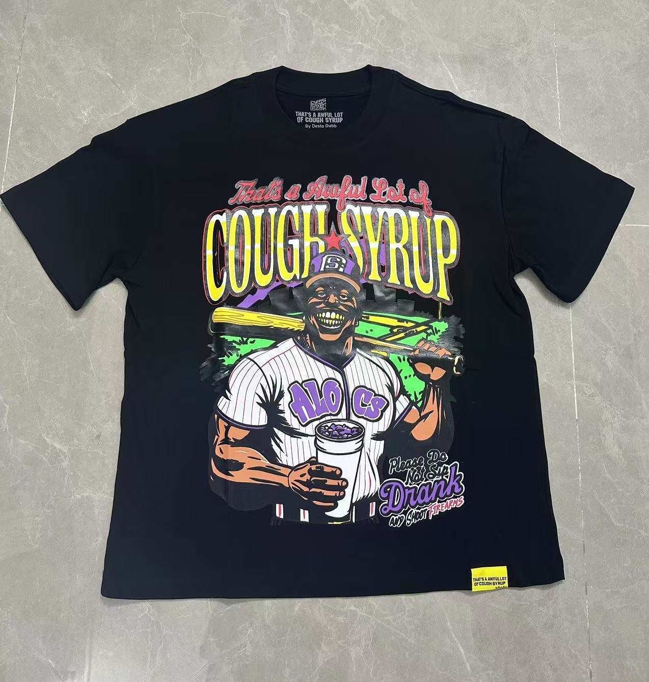 THAT'S A AWFUL LOT OF COUGH SYRUP pure cotton T-shirt