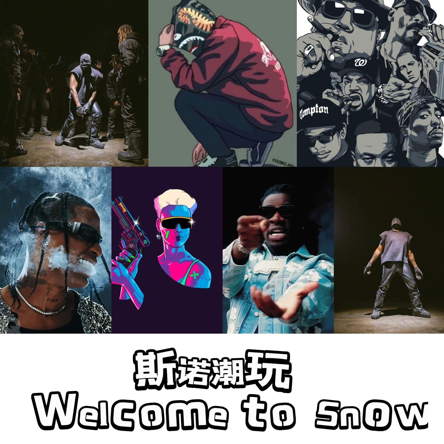 2024 SS Hell starLoose Pullover Short Sleeve T-shirt Green Less