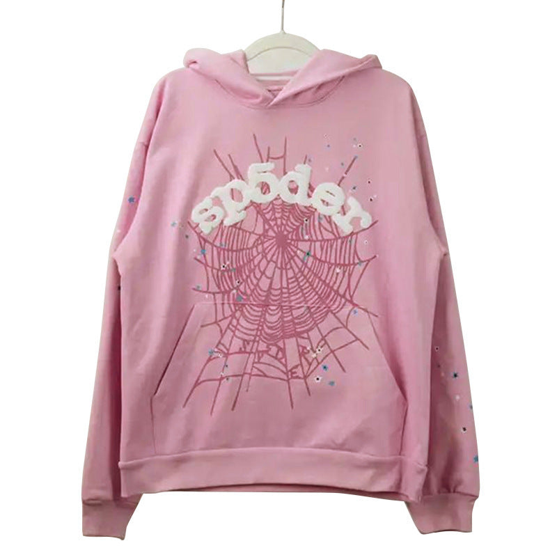 Top 430gsm Sp5der Hoodies 100% Cotton Hoodie for men and women
