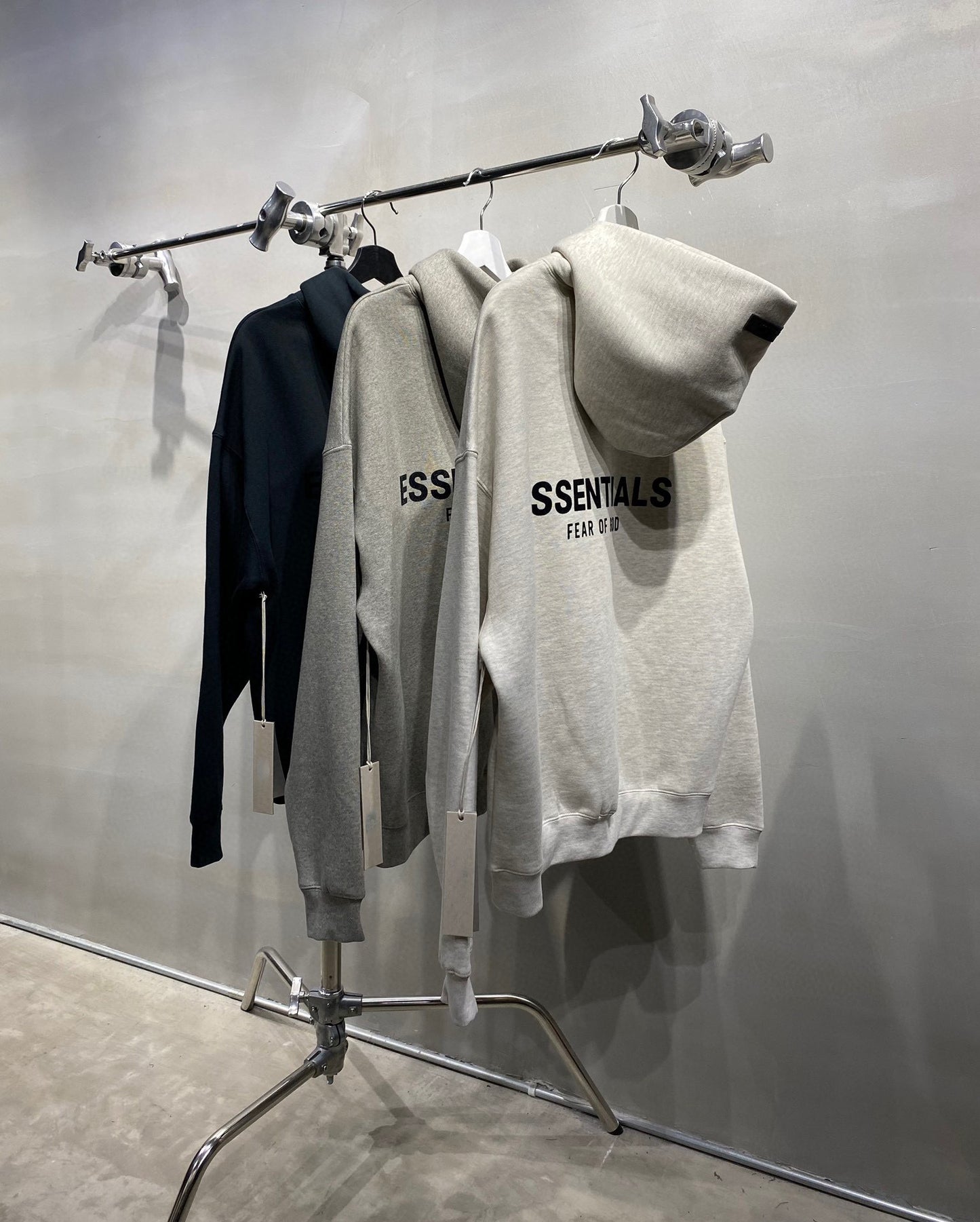 Top 1:1 Stock X Essentials Fog Fleece Thermal Hoodie Hoodie