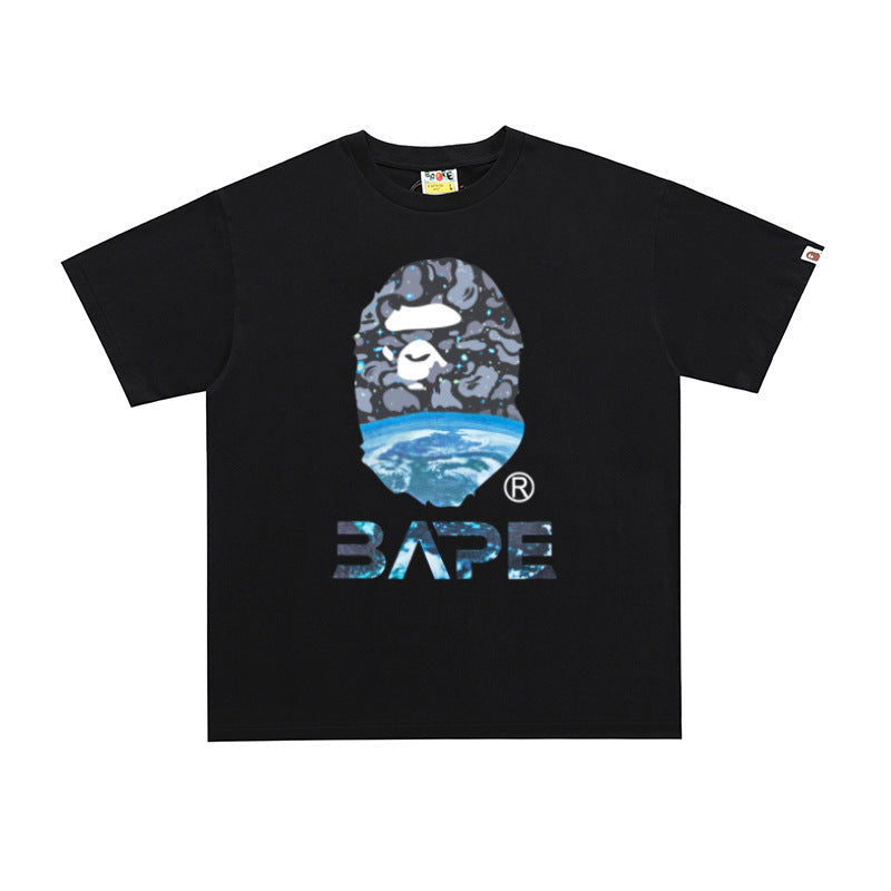 BP2002 Bape original quality 100% cotton street T shirt
