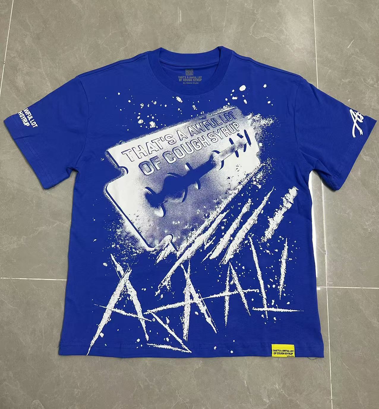 Short Sleeve THAT'S A AWFUL LOT OF COUGH SYRUP 100% Cotton T-Shirt