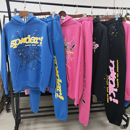 Top 430gsm Sp5der Hoodies 100% Cotton Hoodie for men and women