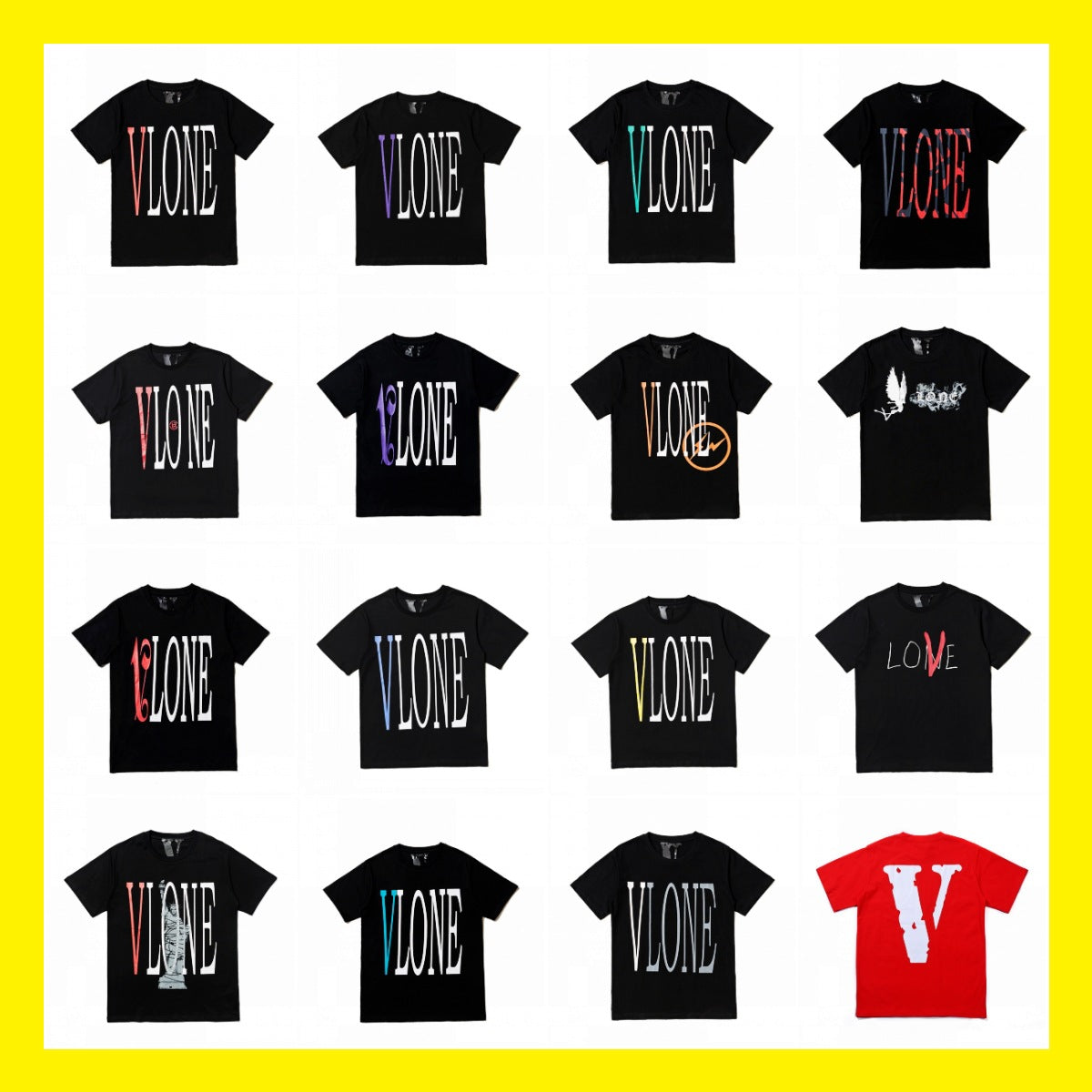 Wholesale Same style as wang yibo lone Short-sleeved with a large back v Reflective Rhinestone Devil Angel Couple Outfit Loose Fit T Shirt