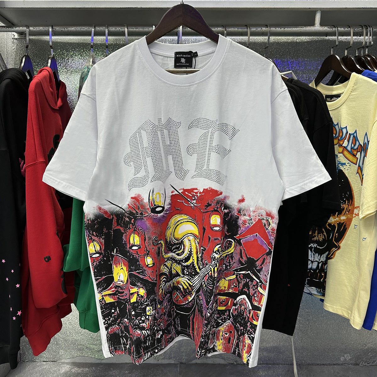 MIXED EMOTION New Brand 100% cotton tee shirts