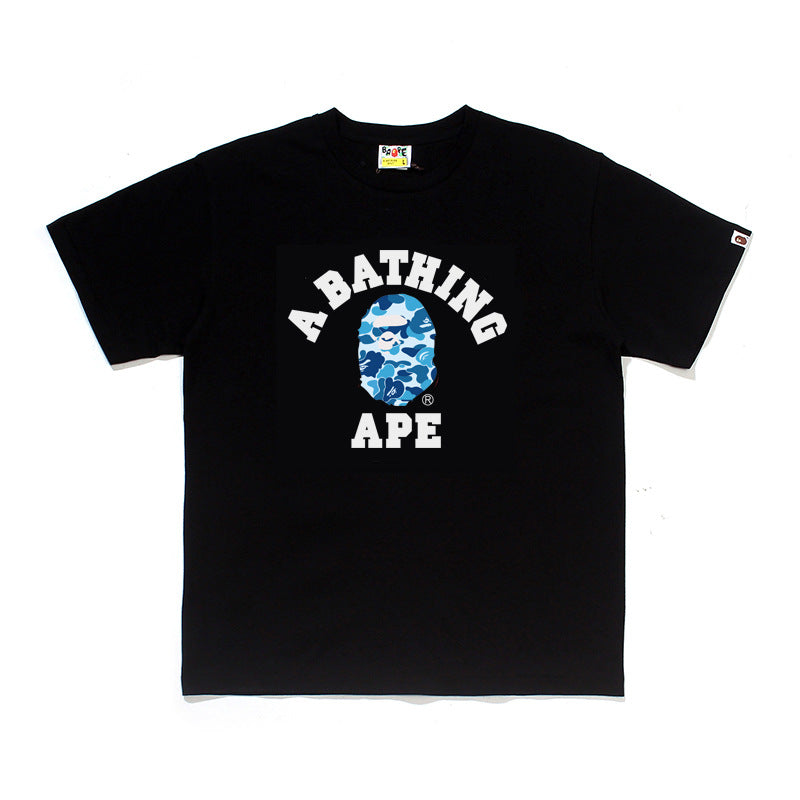 BP2002 Bape original quality 100% cotton street T shirt
