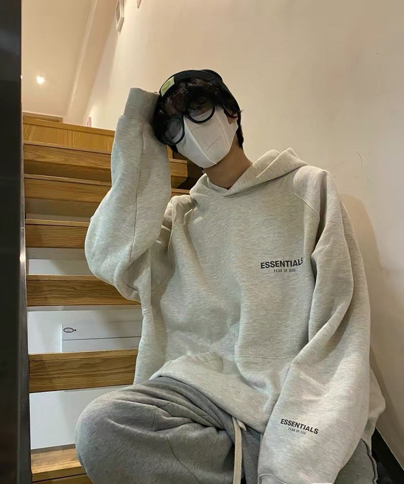 Top 1:1 Stock X Essentials Fog Fleece Thermal Hoodie Hoodie