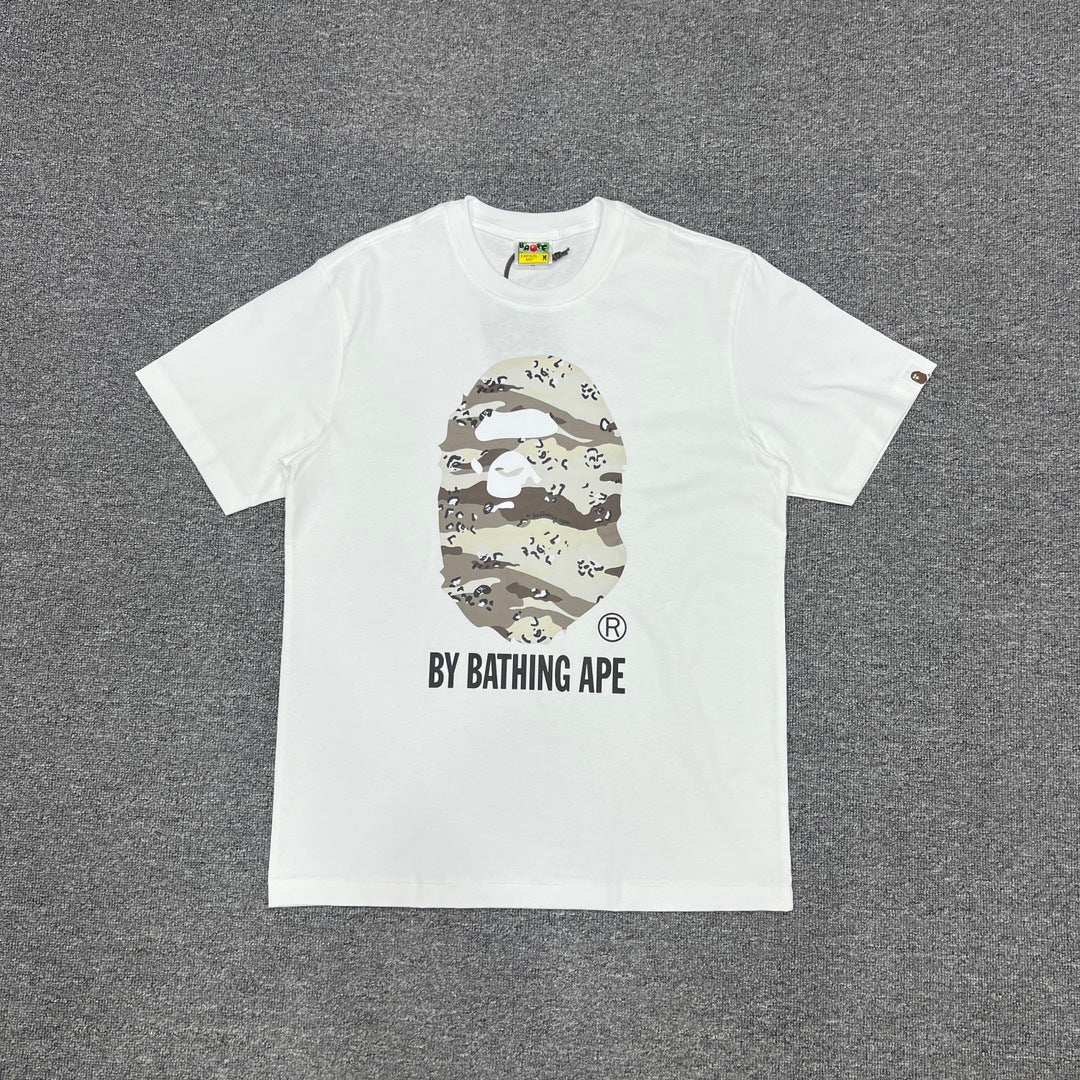 Bape 100% cotton Plus Size loose Cotton Round Neck T-Shirt