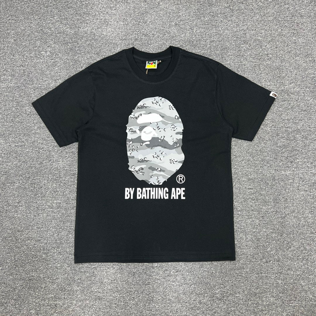 Bape 100% cotton Plus Size loose Cotton Round Neck T-Shirt