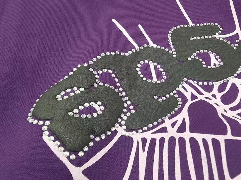 Top 430gsm Sp5der Hoodies 100% Cotton Hoodie for men and women