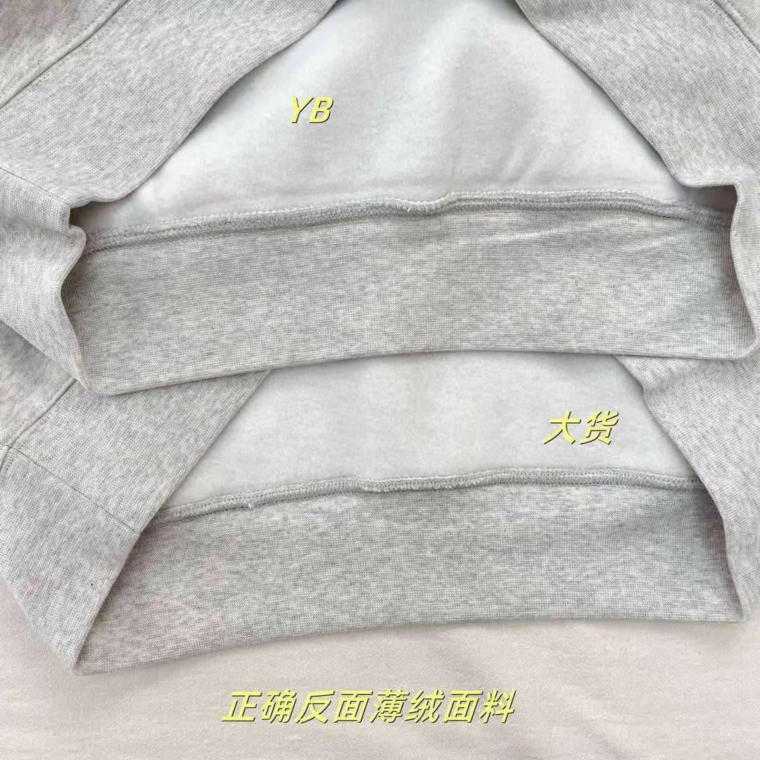 Top 1:1 Stock X Essentials Fog Fleece Thermal Hoodie Hoodie